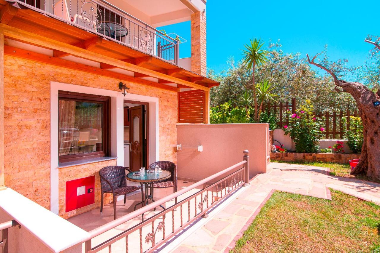 Elekon Apartments Chrysi Ammoudia Luaran gambar