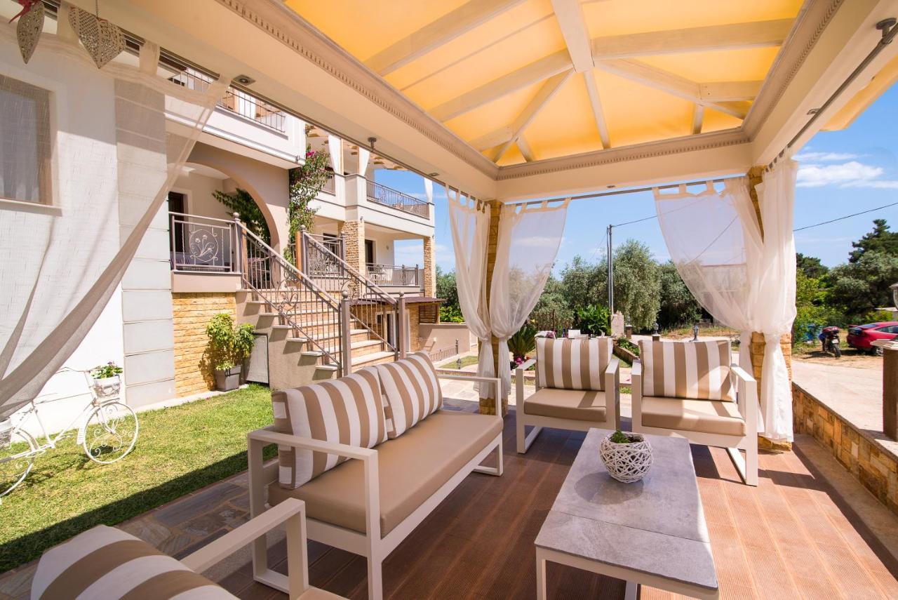 Elekon Apartments Chrysi Ammoudia Luaran gambar
